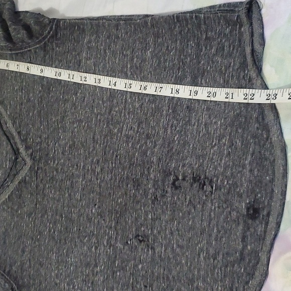 We The Free Effortless Short Sleeve T-Shirt in Charcoal Grey Size Small - Picture 11 of 11